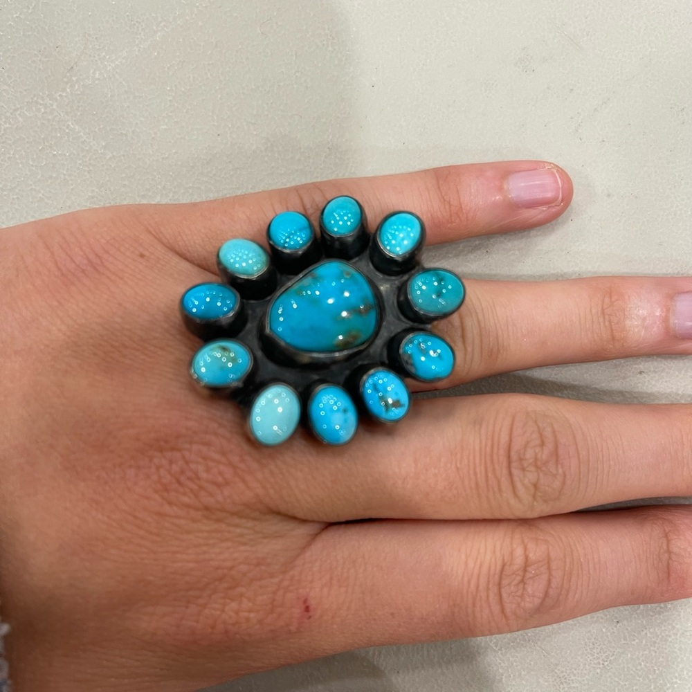 Native Turquoise Ring - Picture 12 of 12
